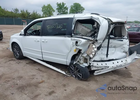 2017 Dodge Grand Caravan Sxt z USA, uszkodzony, nr VIN 2C4RDGCG8HR589846